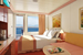 View description of a balcony stateroom
