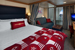 View description of a balcony stateroom
