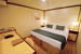 View description of an interior stateroom