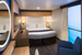 View description of an interior stateroom